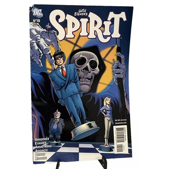 Spirit Vol 1 #19 The Bully Paul Smith Cover DC Comics Sergio Aragonés Mark Evani - Picture 1 of 15